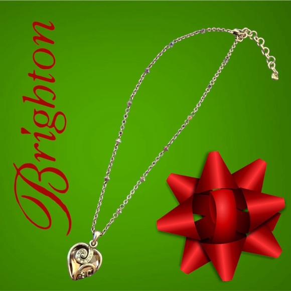 Enchanting Brighton Heart Necklace with Iridescent Crystals - 16โ-18โ - Picture 12 of 12